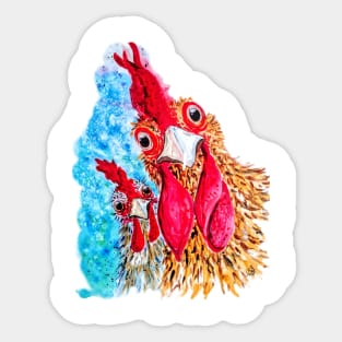 Chicken Girls. Funny things Sticker